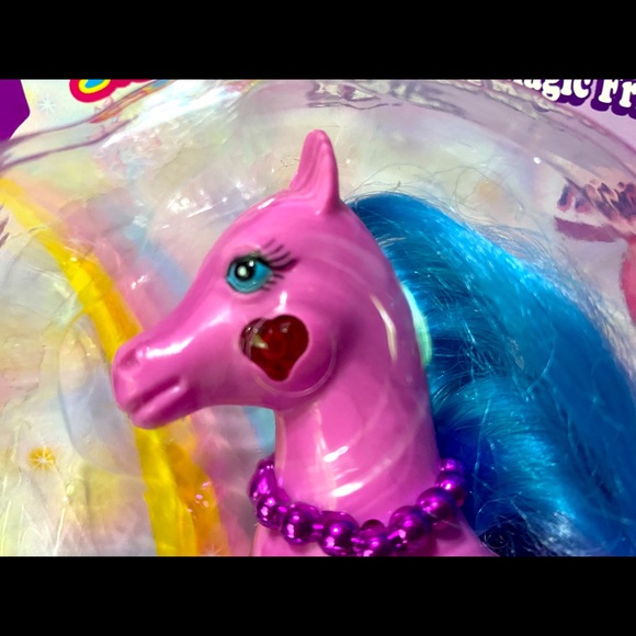 MAGIC TOUCH PONY VINTAGE 90s MAGIC HEART PONY MARIAH HEARTS LIGHT UP & BLINK - Picture 9 of 16